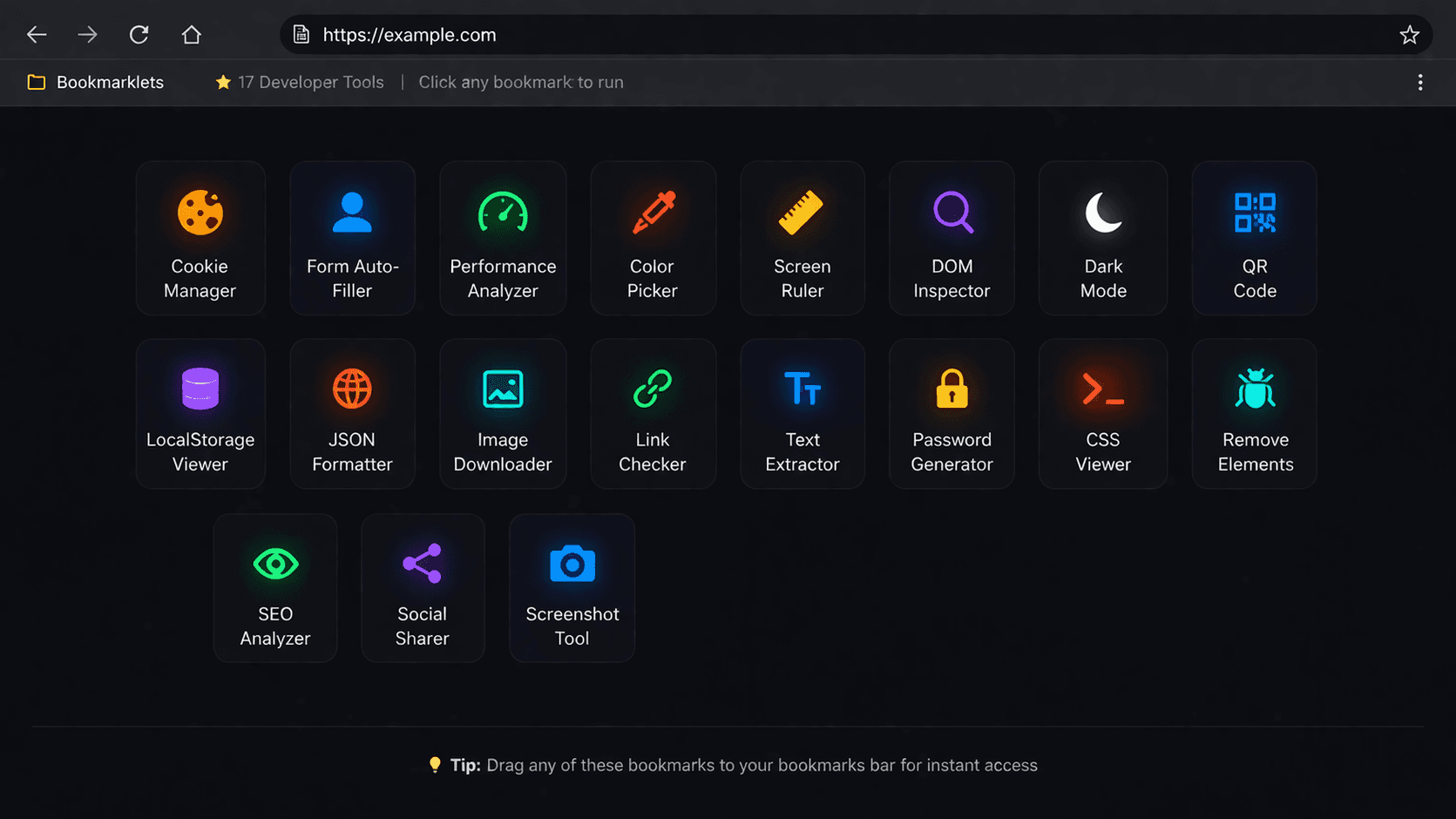 Browser Bookmarklets
