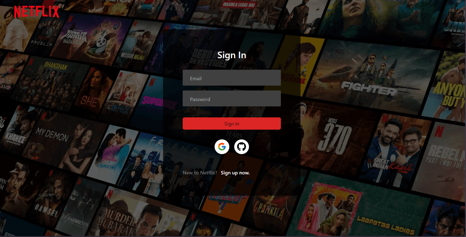 Netflix clone